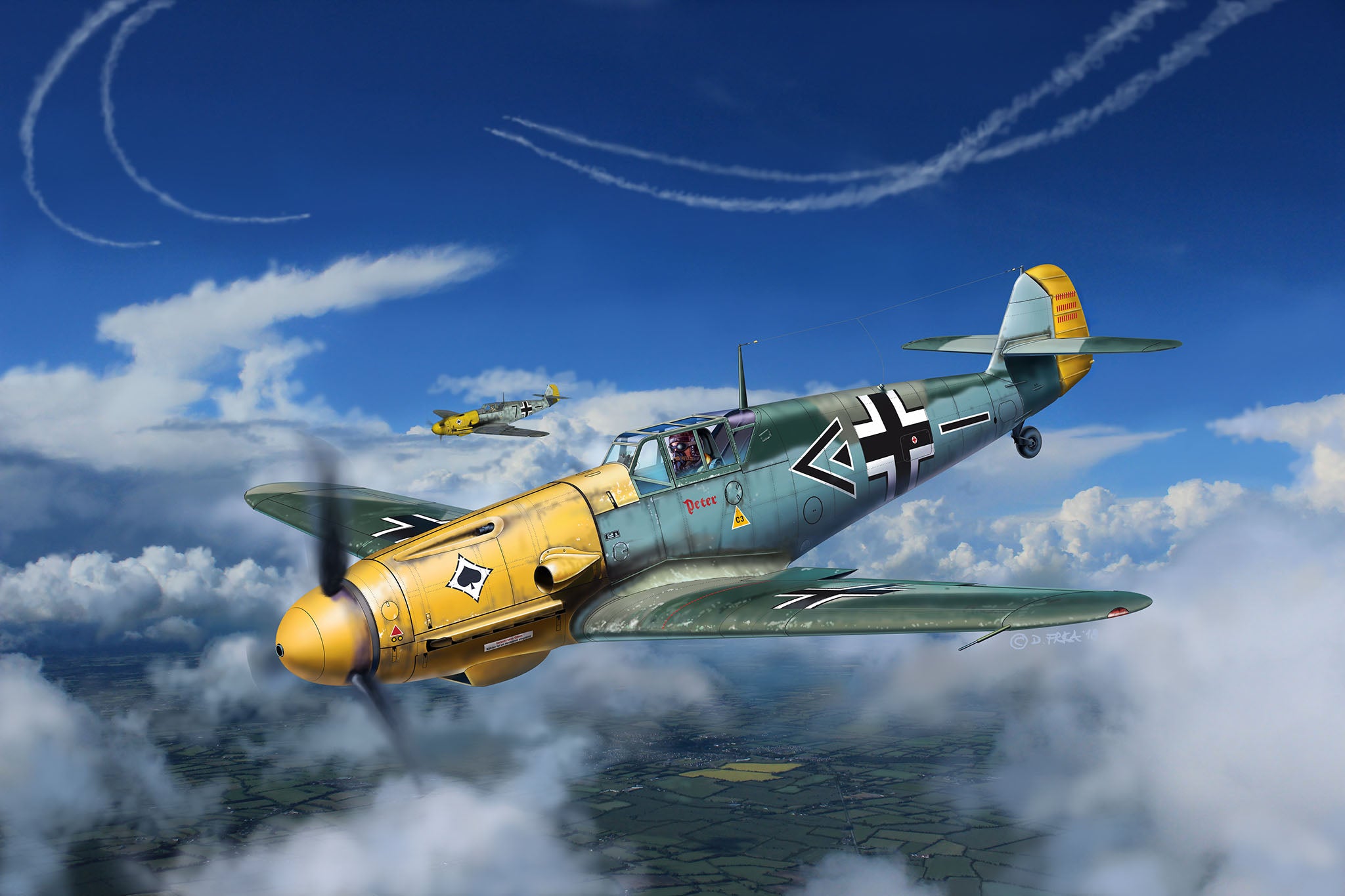 1 72 Messerschmitt Bf109 F 2 Hobby Sense