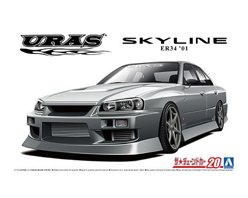 1/24 Uras ER34 Nissan Skyline 25GT- T '01 | Hobby Sense