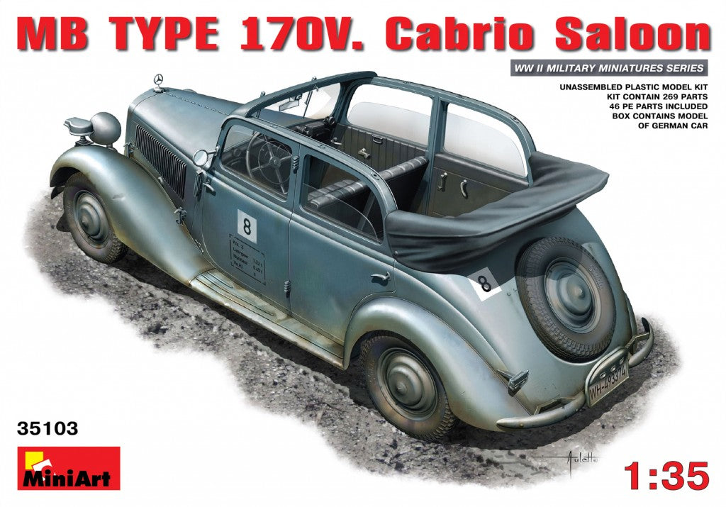 1/35 MB TYPE 170V  Cabrio Saloon - Hobby Sense
