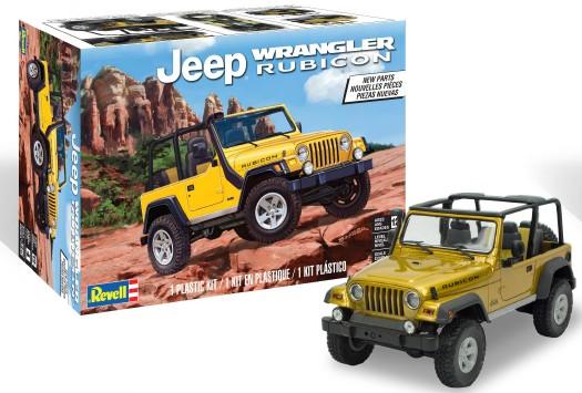1/25 Jeep Wrangler Rubicon, New Parts | Hobby Sense