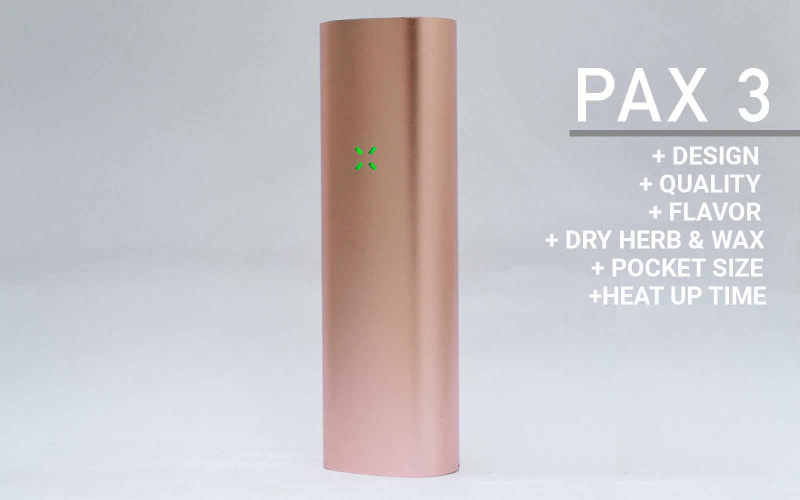 Pax 3 features