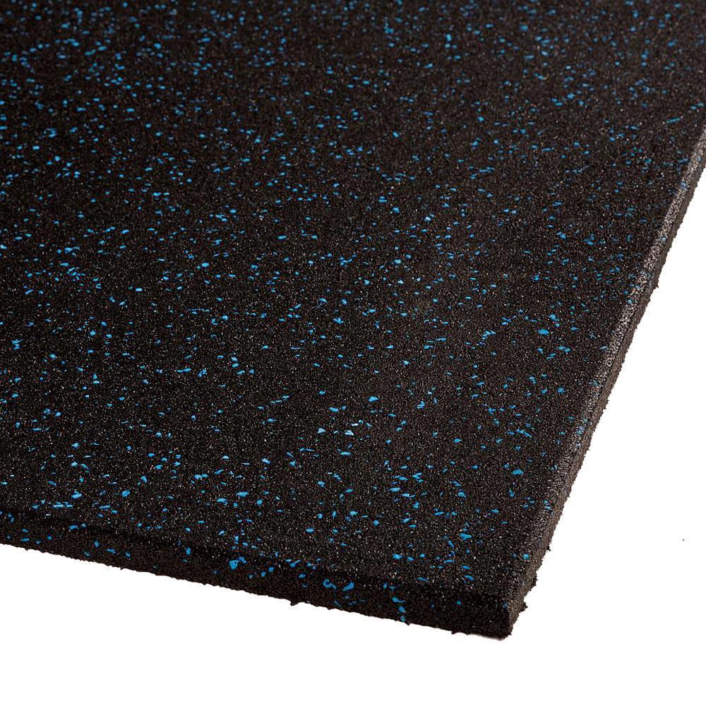 Versafit Commercial Rubber Flooring Tile Blue Fleck Australian