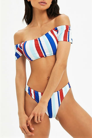 off the shoulder bikini set