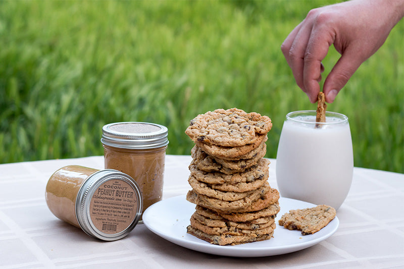 Coconut Peanut Butter Chocolate Chip Cookies - Aloha Spreads