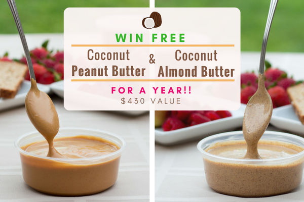 Giveaway - Coconut Peanut Butter & Coconut Almond Butter | Aloha Spreads