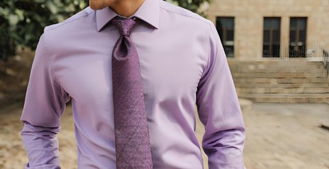 purple shirts for men