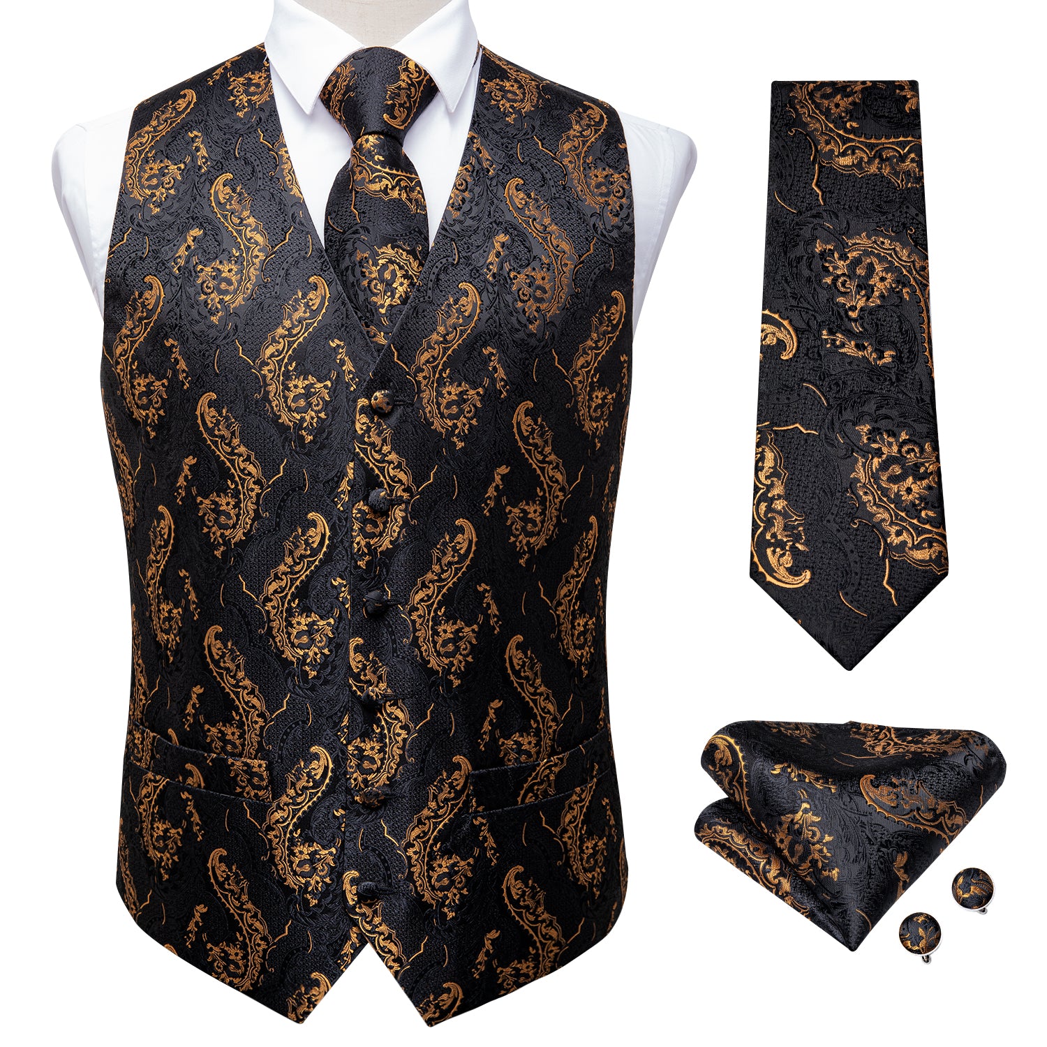 DiBanGuStore | Men's Tie Set & Accessories | Free Shipping