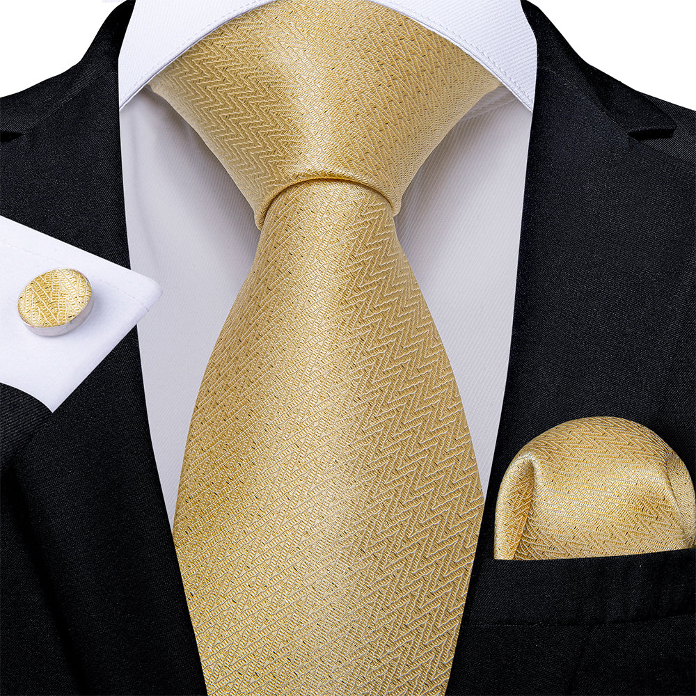 Gold Tie Set | DiBanGuStore