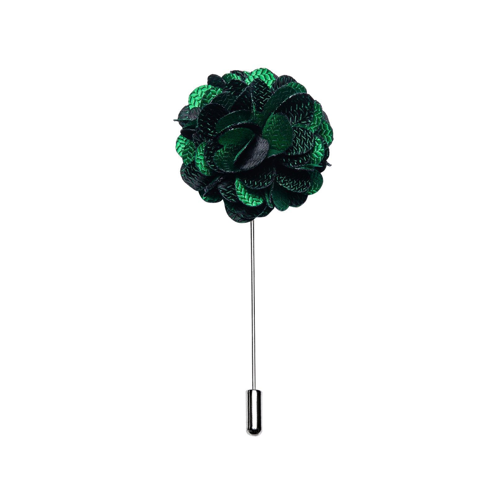 Black Green Floral Lapel Pin – DiBanGuStore