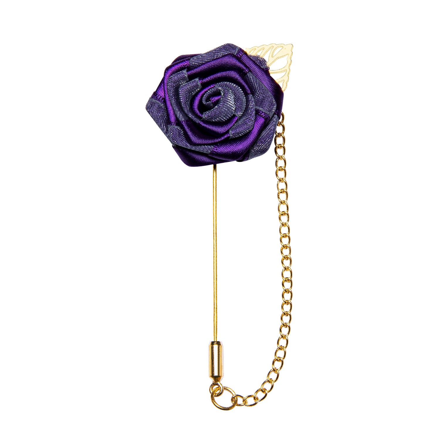 New Purple Floral Lapel Pin For Wedding – DiBanGuStore