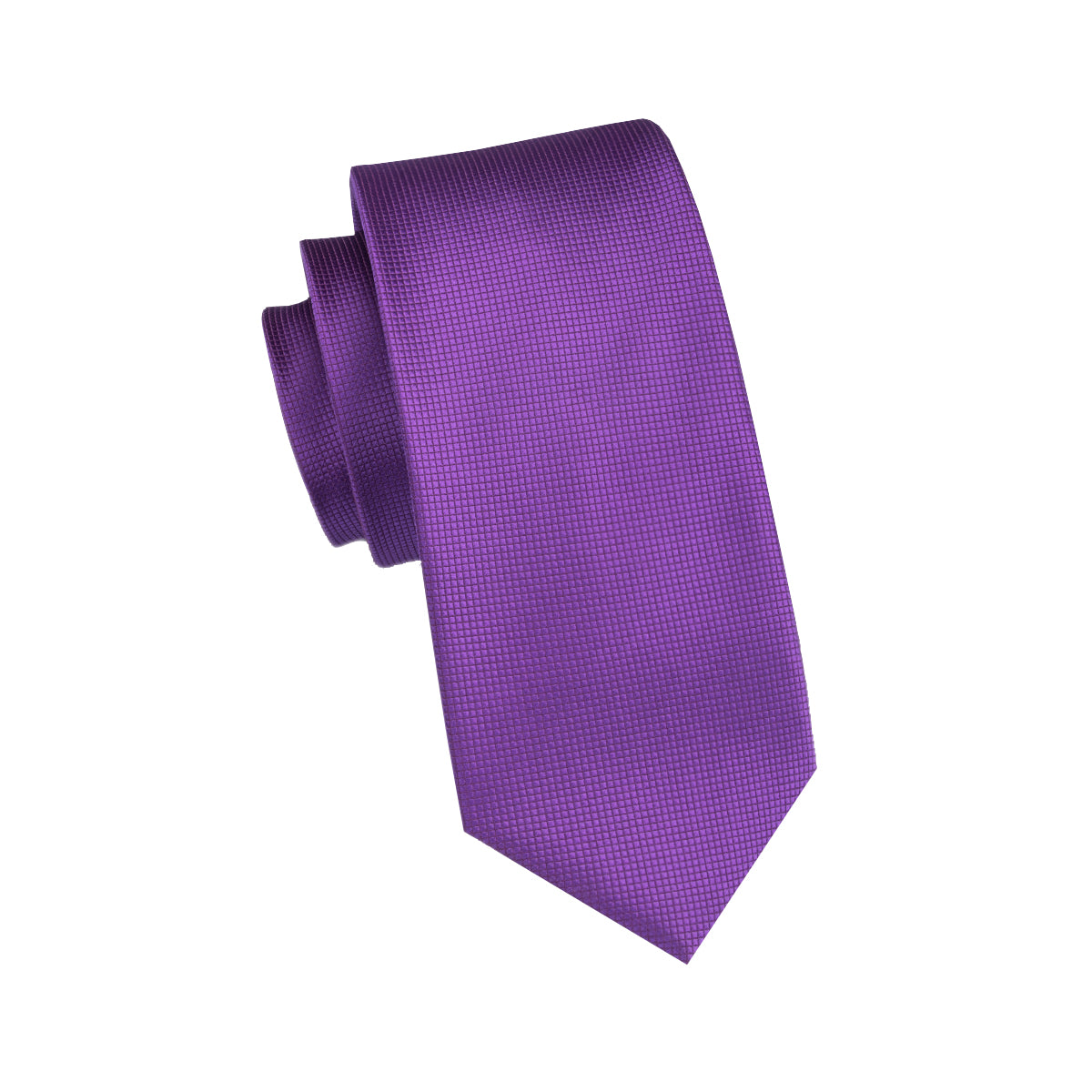 Purple Solid Tie Hanky Cufflinks Set – DiBanGuStore
