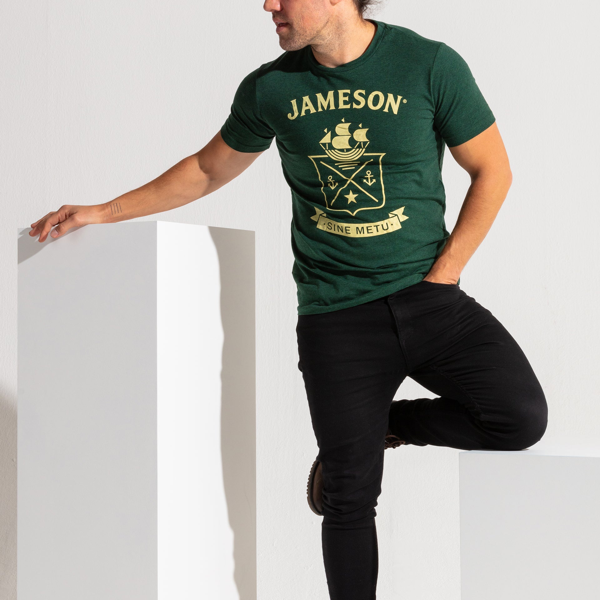 Jameson Full Crest T-Shirt - Green