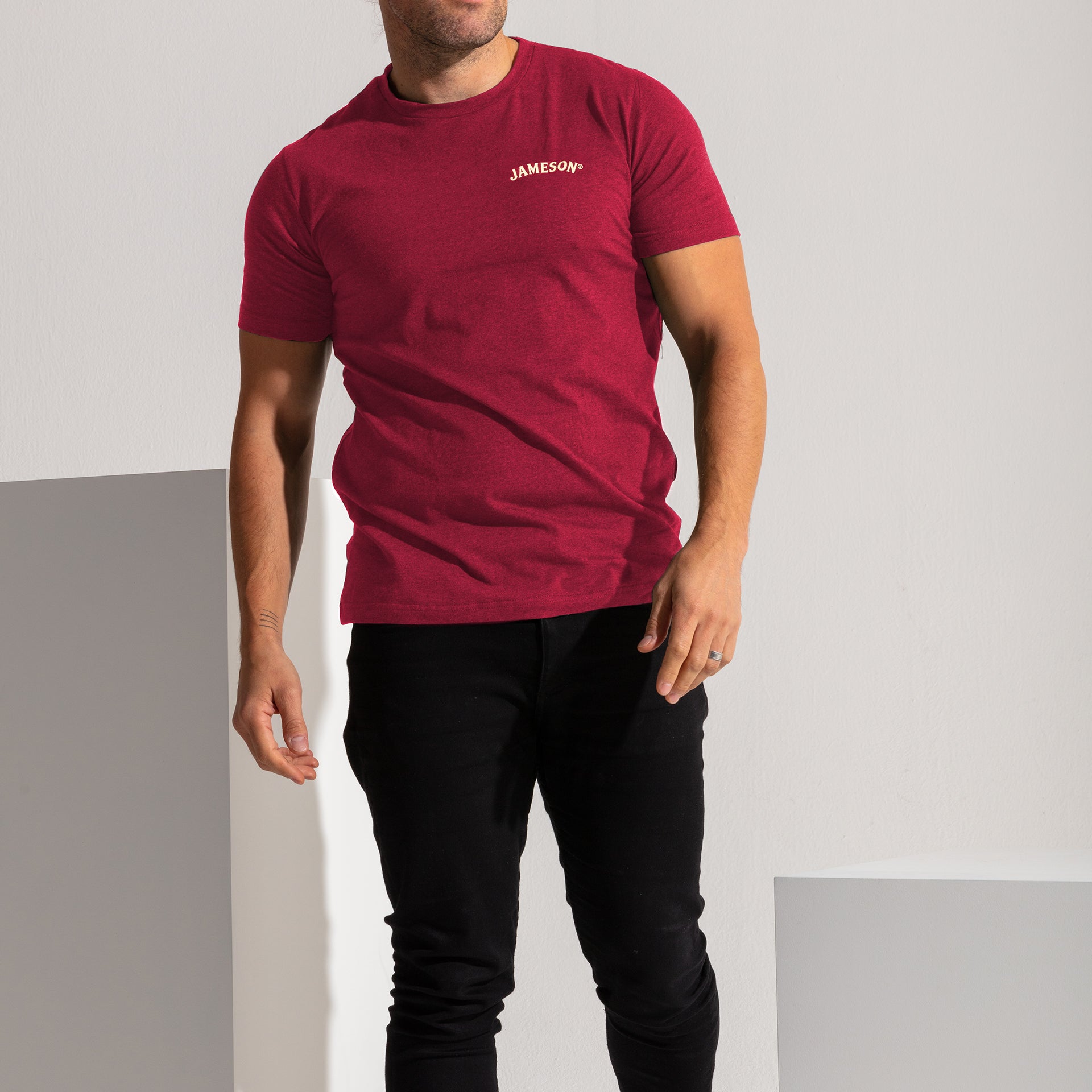 Jameson T-Shirt - Burgundy