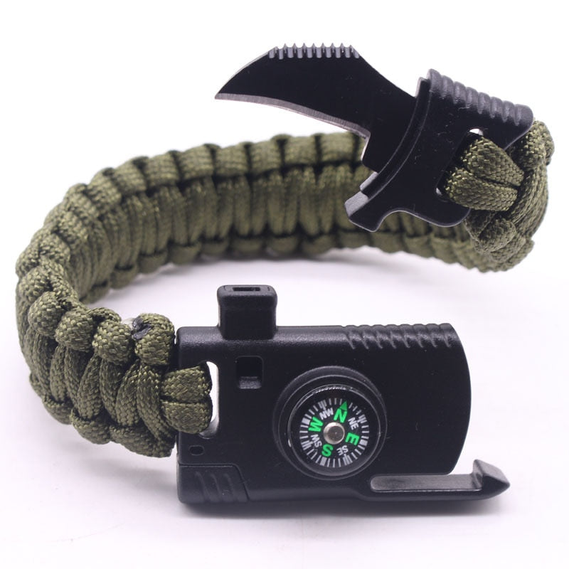 adventure paracord survival bracelet