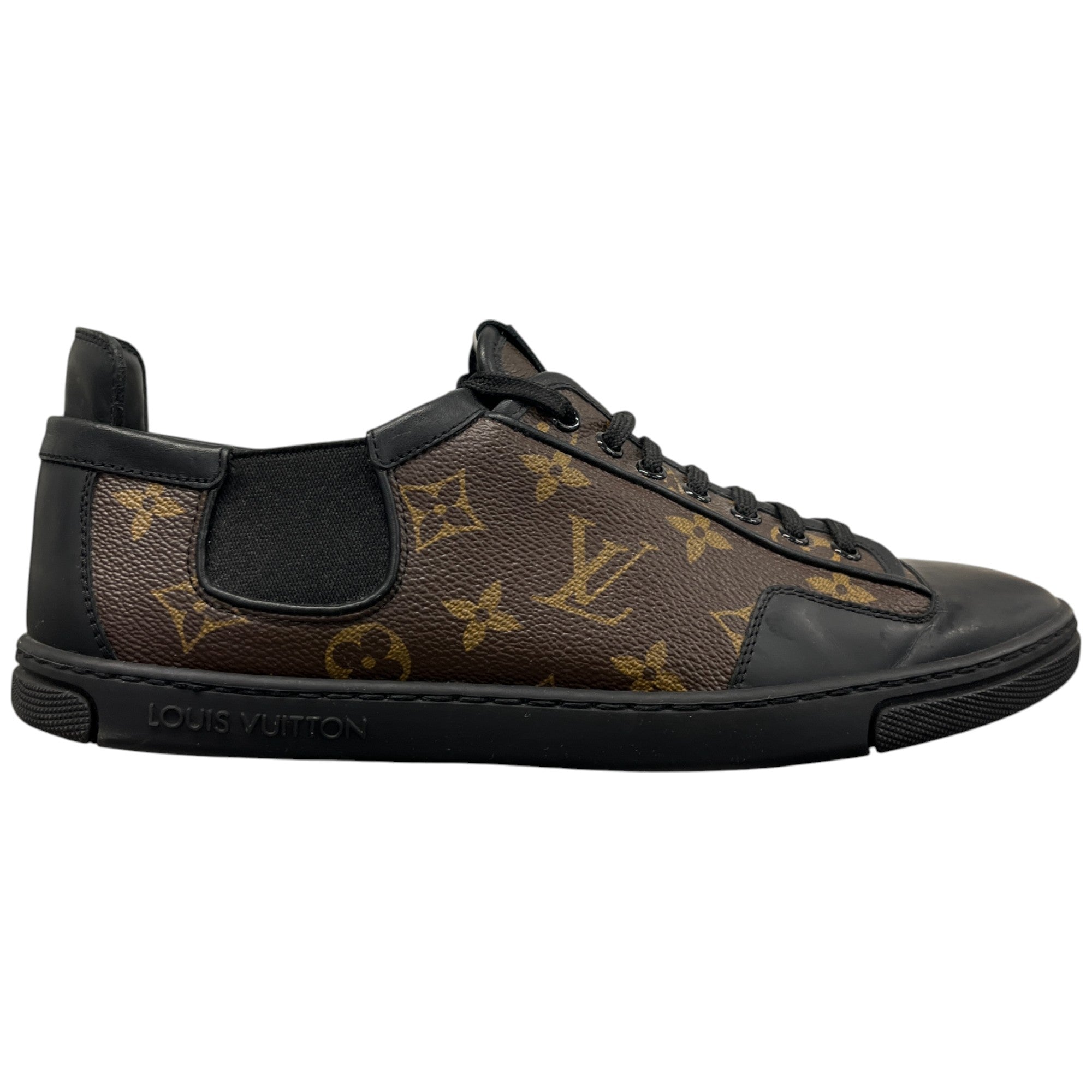 image of Men's Monogram Slalom Low Trainers Black Size EU 40.5 / UK 6.5
