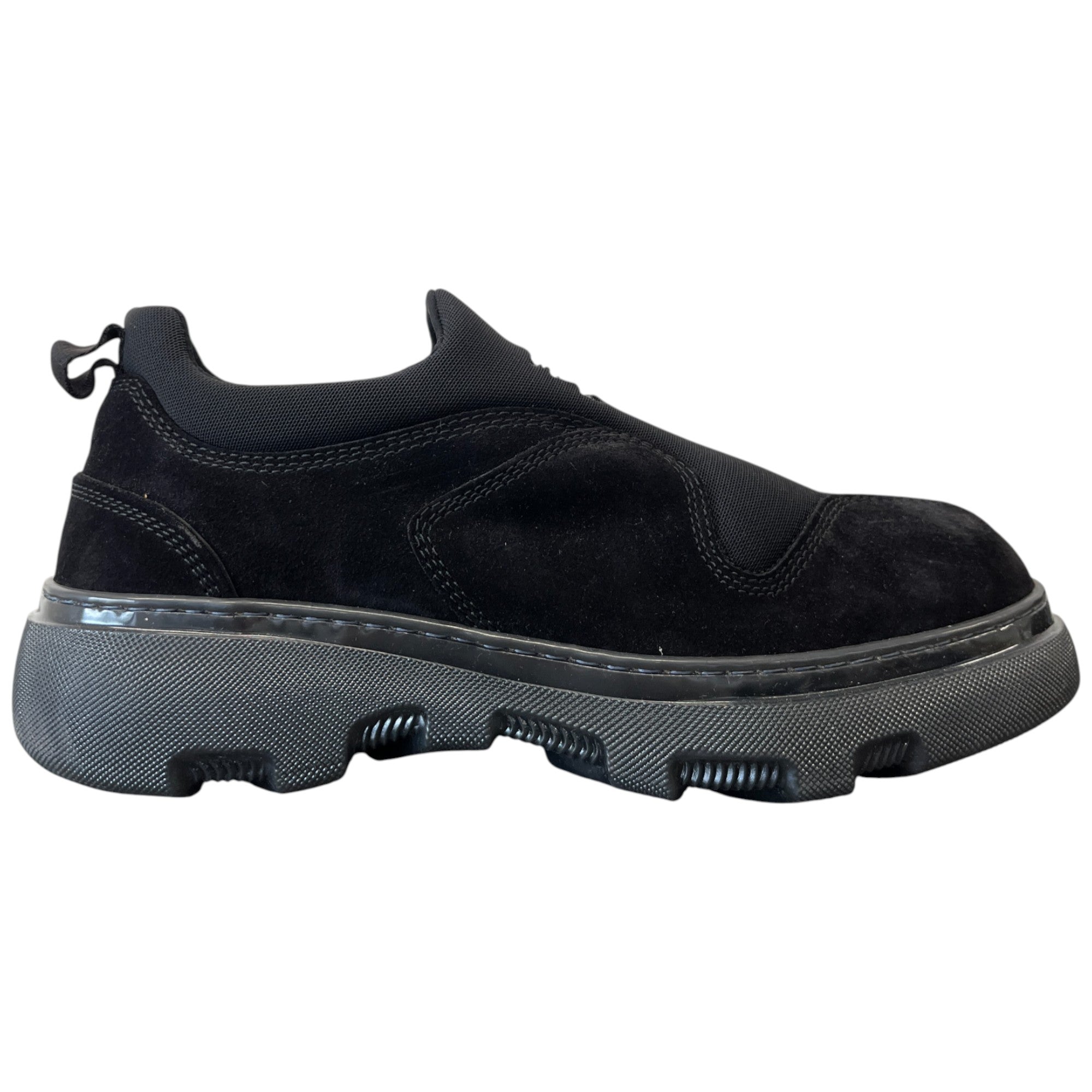 image of Men's Logo Slip On Low Trainers Black Size EU 44 / UK 10