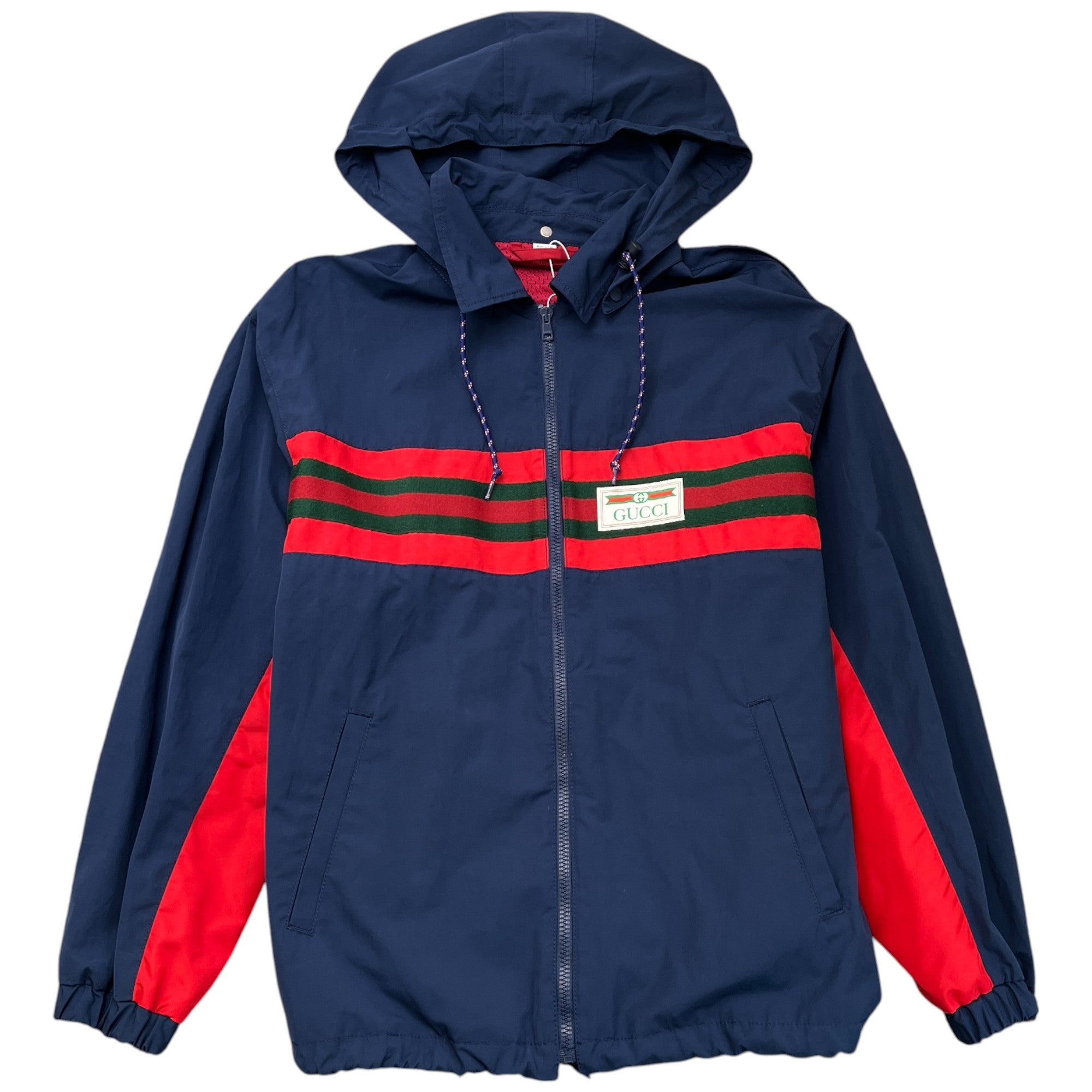 image of Men's Web Logo Jacket Navy Size IT 48 / M