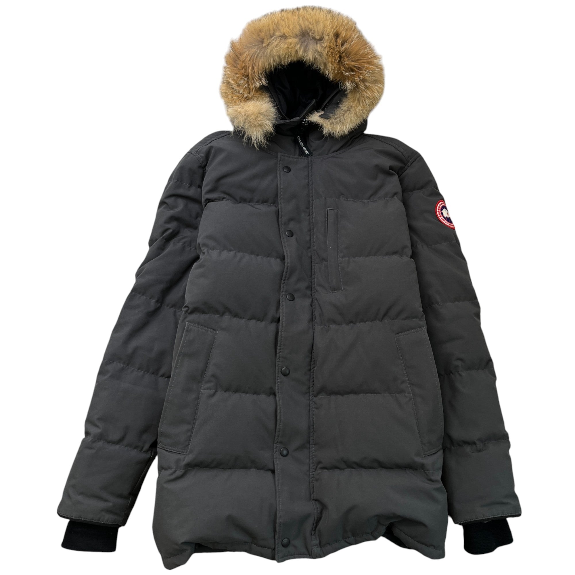 image of Men's Carson Parka Down Jacket Charcoal Size XL