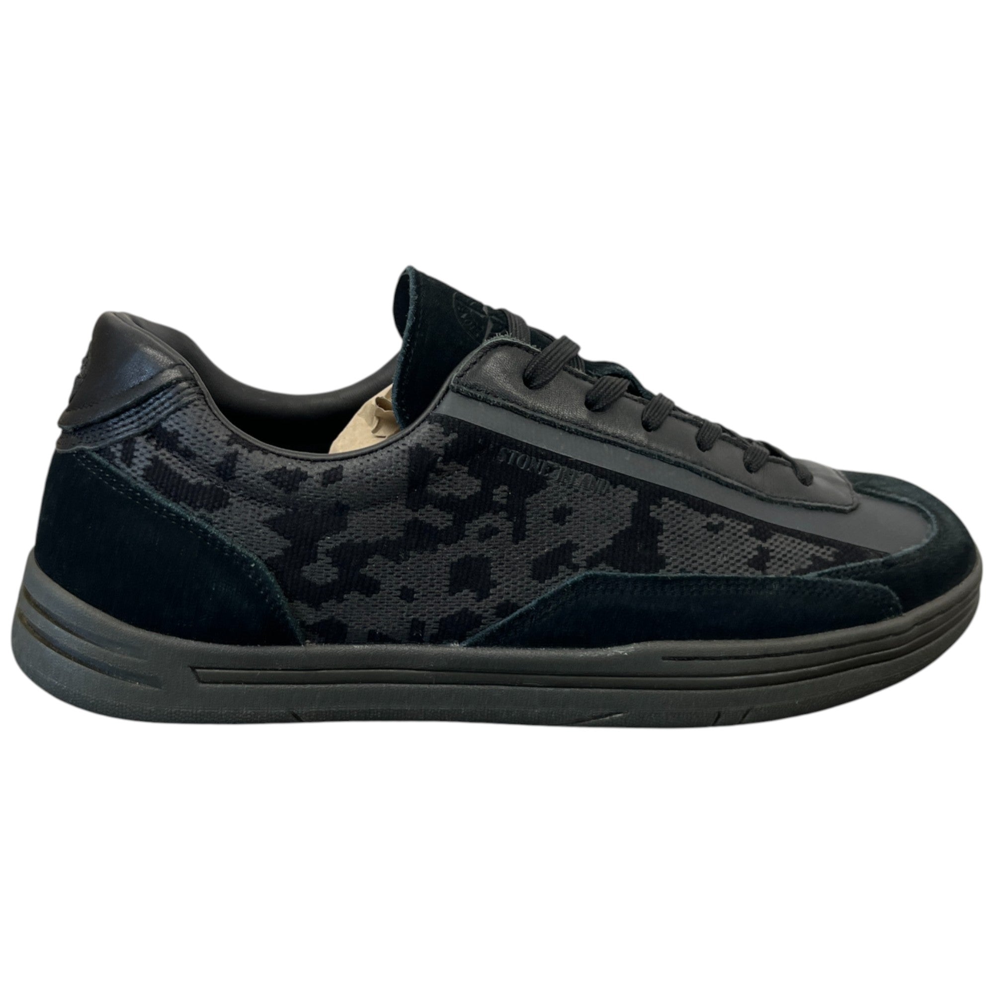 image of Men's Camo Low Trainers Black Size EU 42 / UK 8