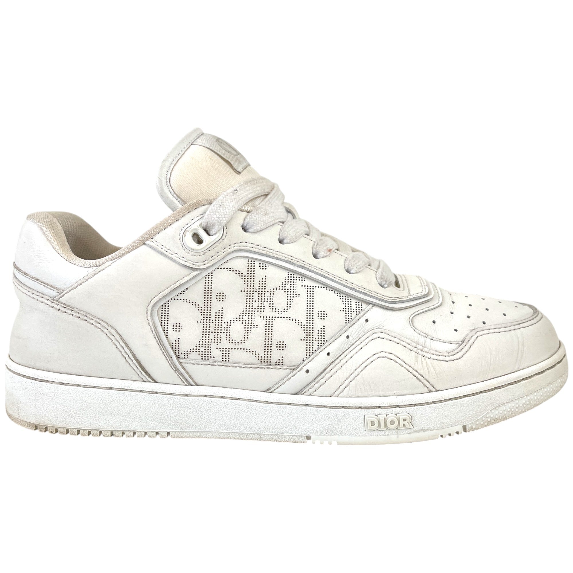 image of Men's B27 Uptown Low Trainers White Size EU 40.5 / UK 6.5