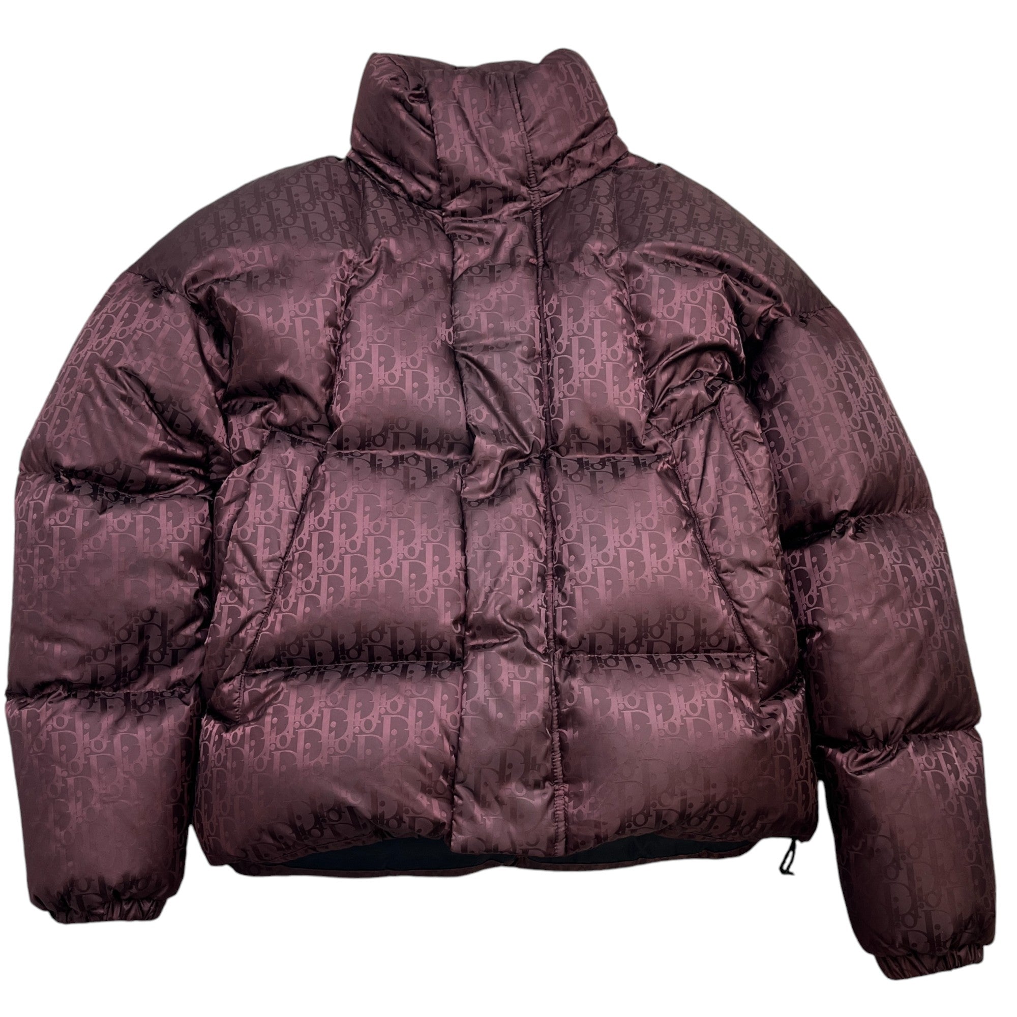 image of Men's Oblique Down Jacket Burgundy Size IT 48 / M
