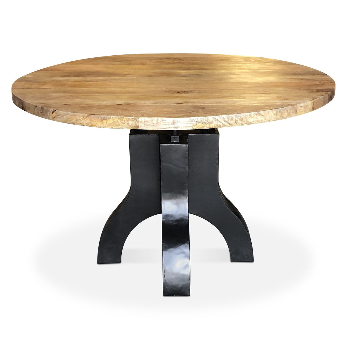 48" Round Industrial Dining Table Dining Table Rustic Deco 