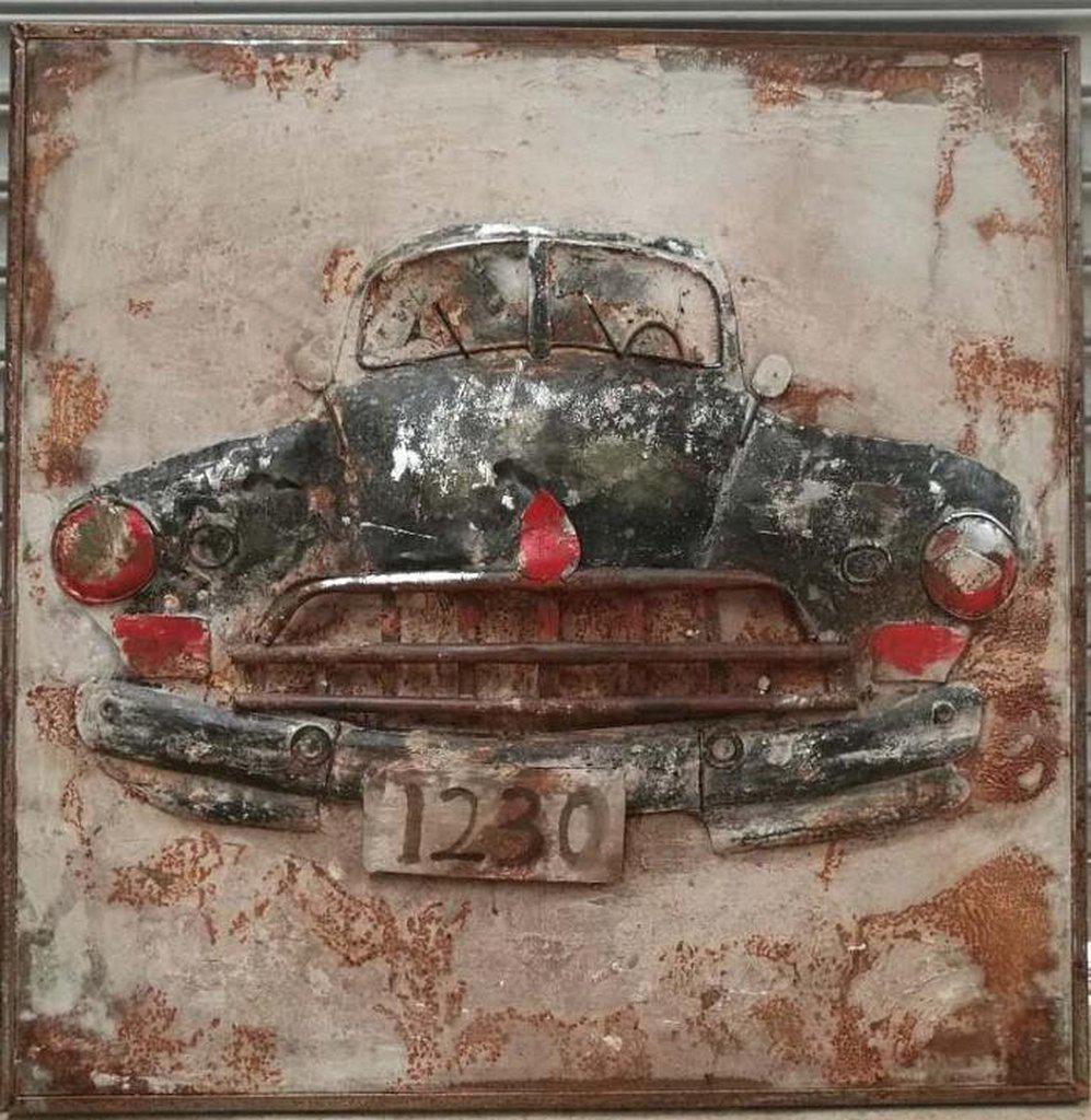 17+ Most Vintage car wall art images info