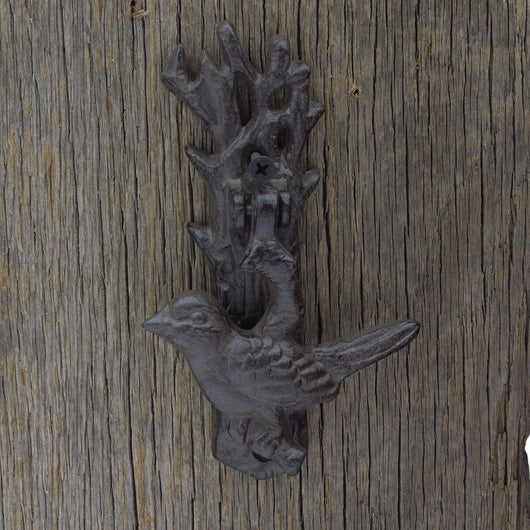 Sitting Bird Door Knocker – Farmhouse Iron Co