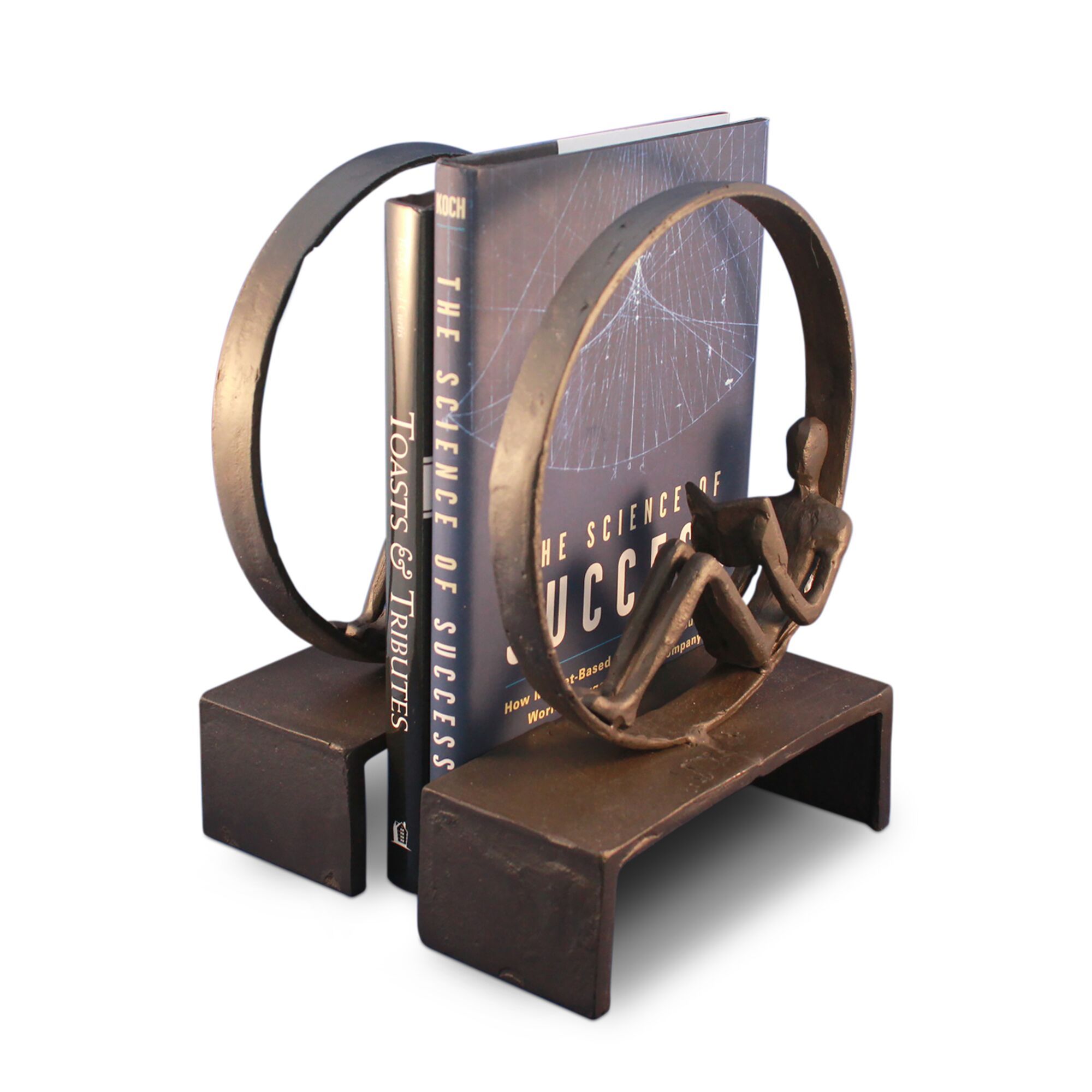 metal bookends