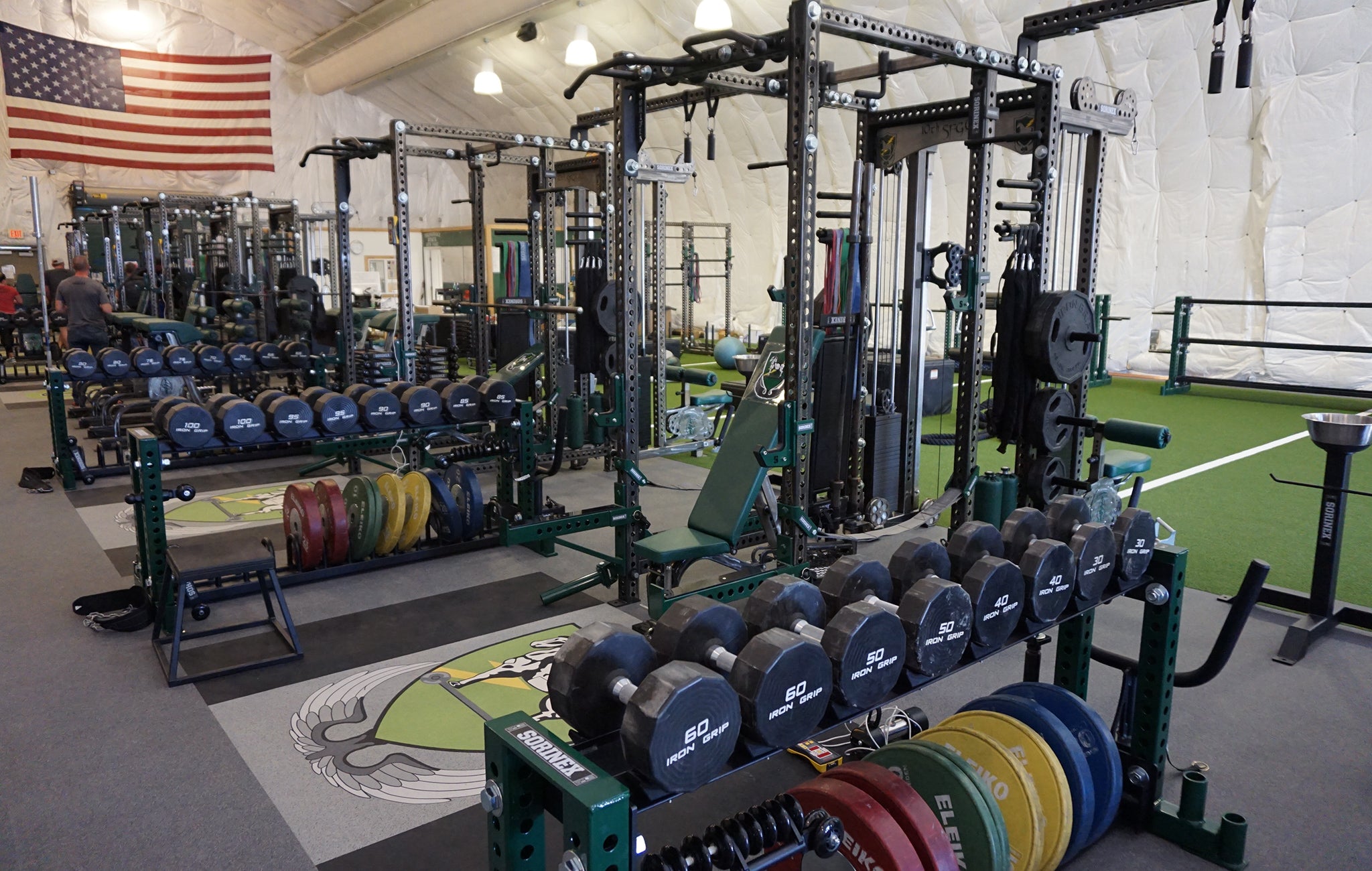 10th SFG Military Weight Room