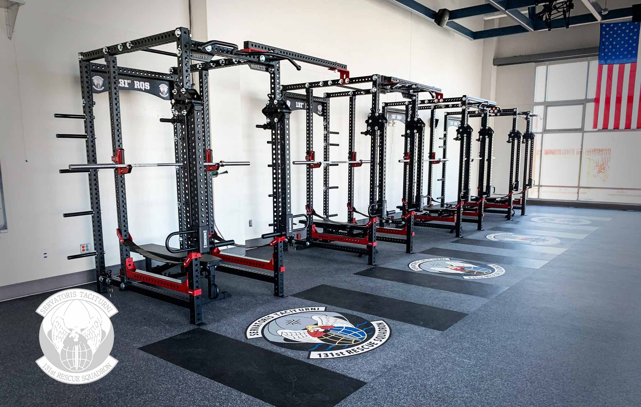 131 RQS Sorinex strength and conditioning facility