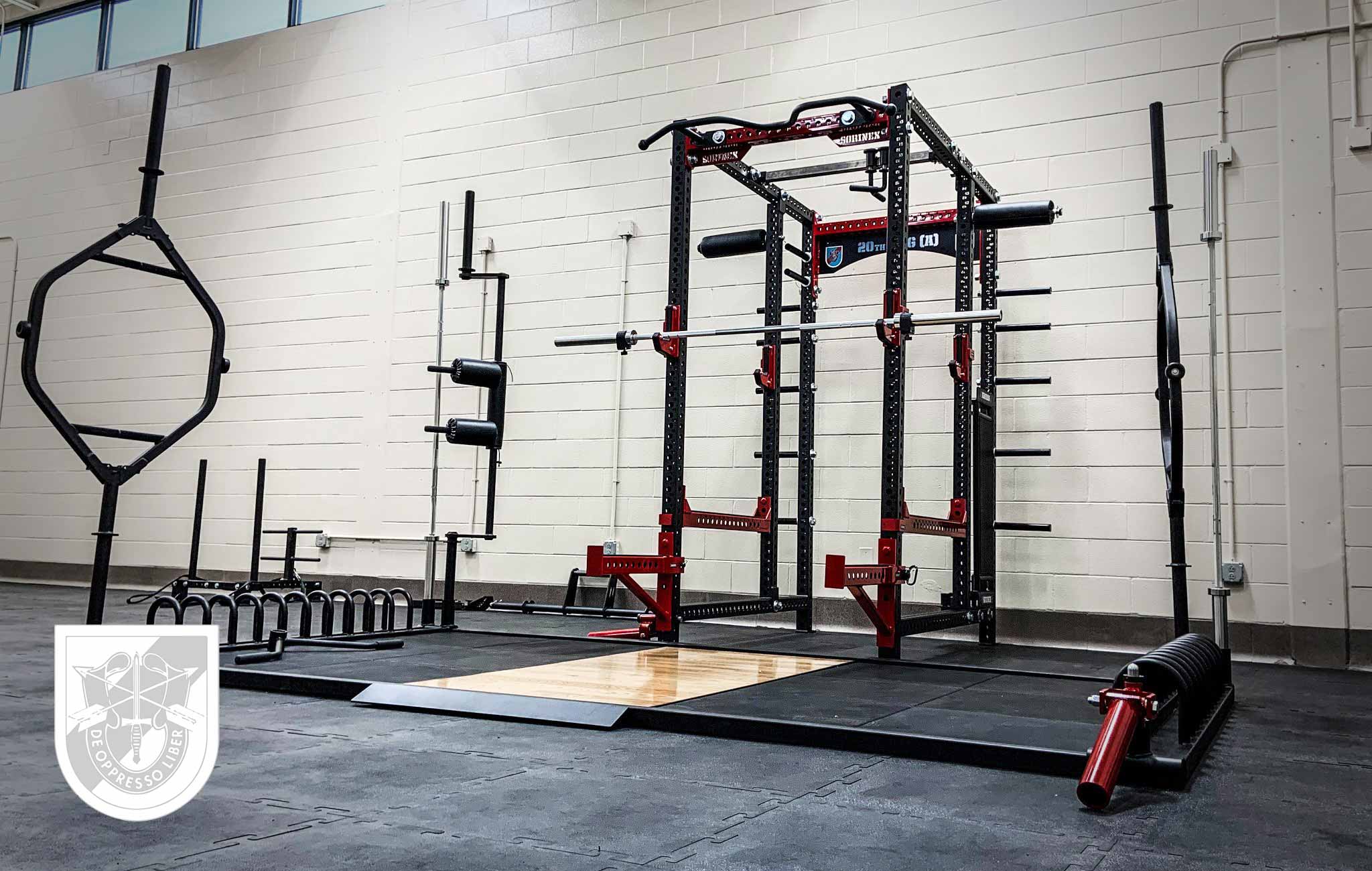 20th SFG Sorinex strength and conditioning facility