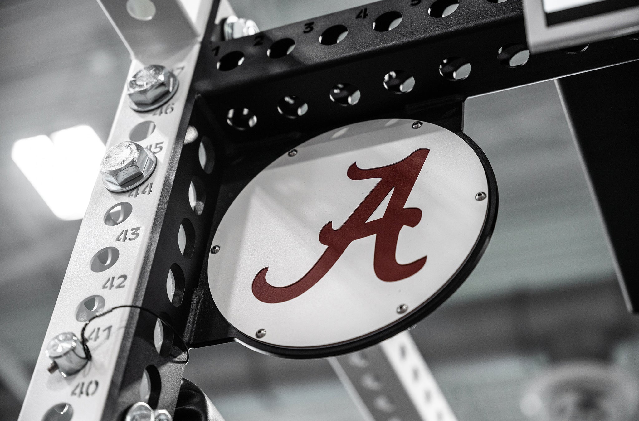 Alabama Crimson Tide Football Weight Room