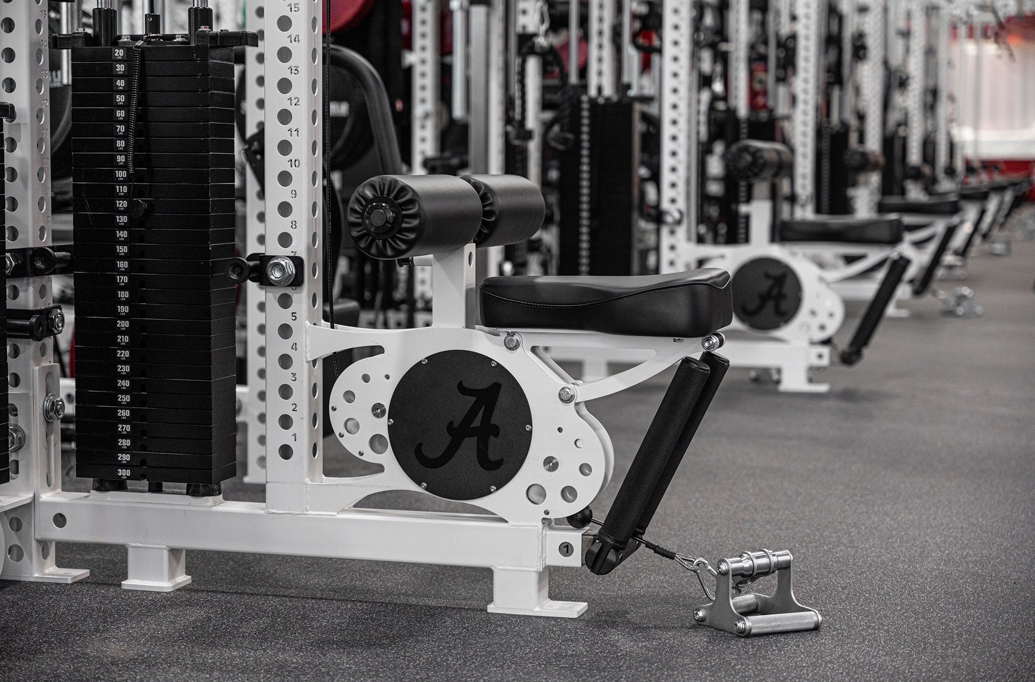 Alabama Crimson Tide Football Weight Room