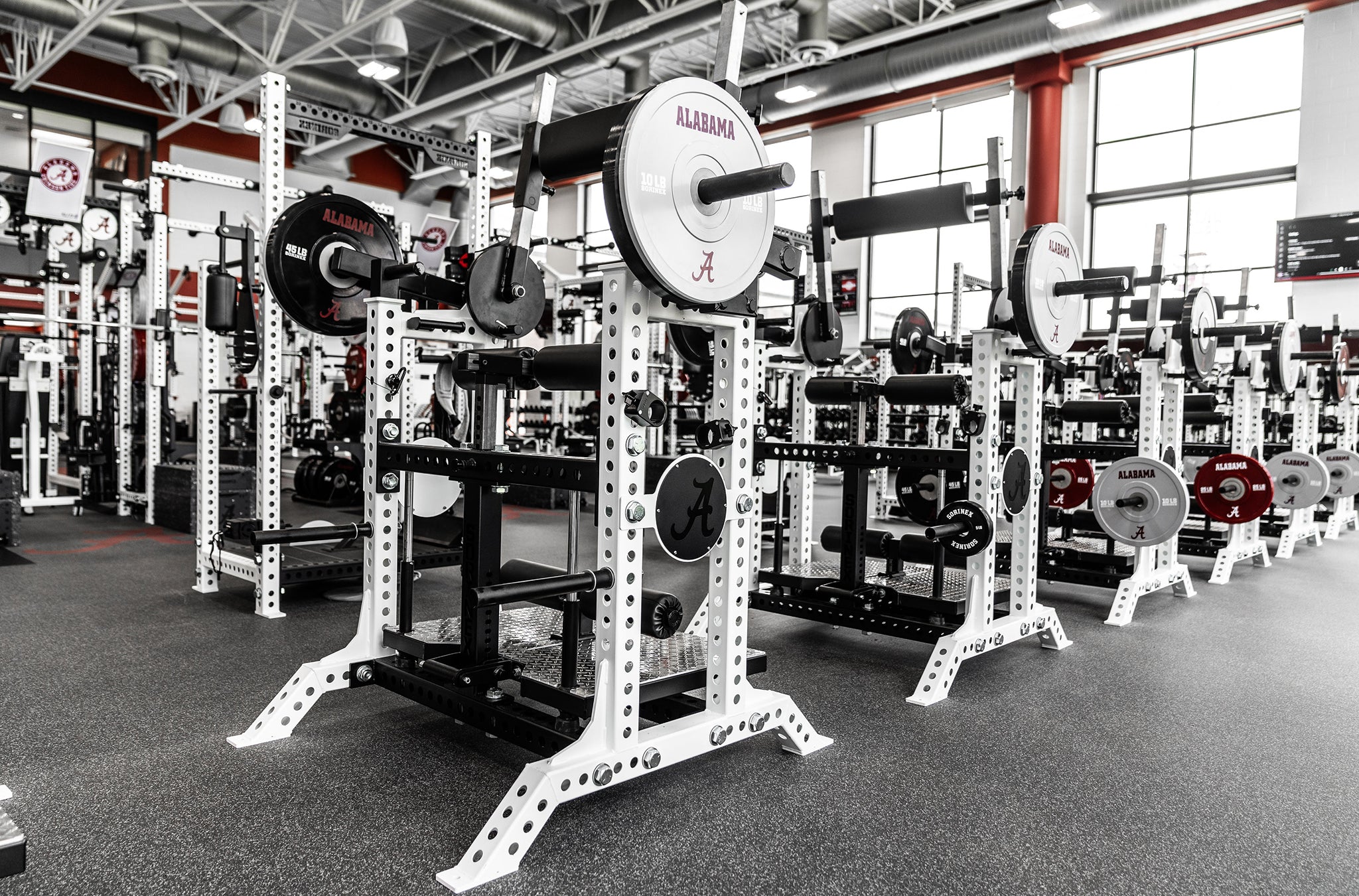 Alabama Crimson Tide Football Weight Room