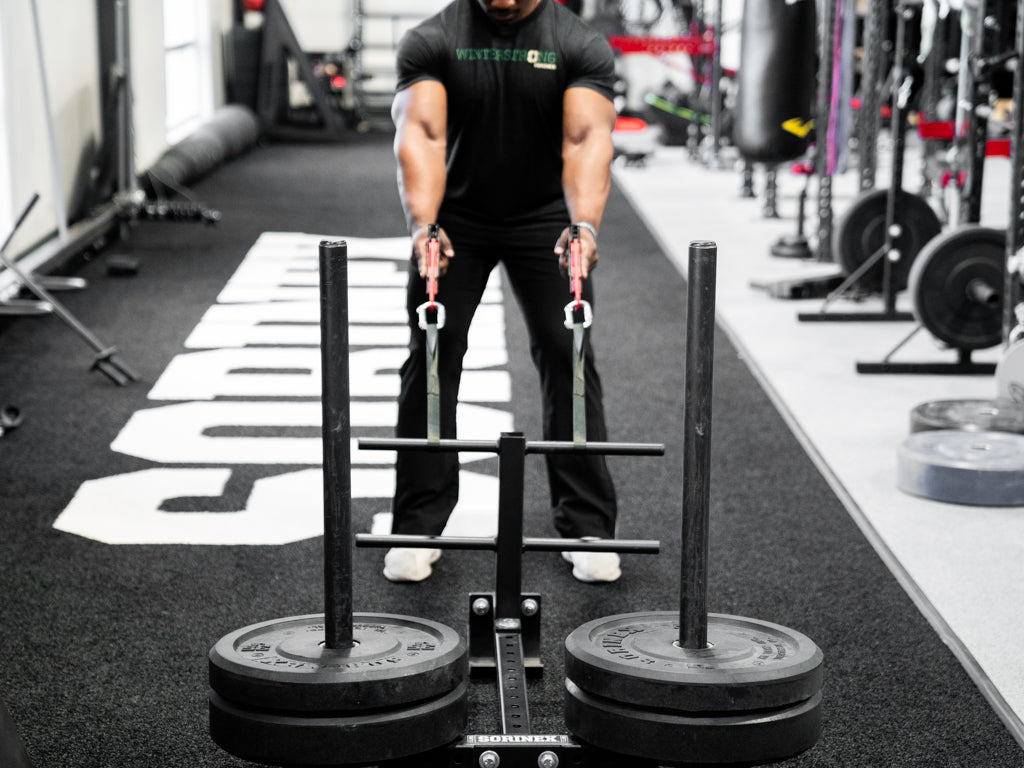 pistol grips sled pulls