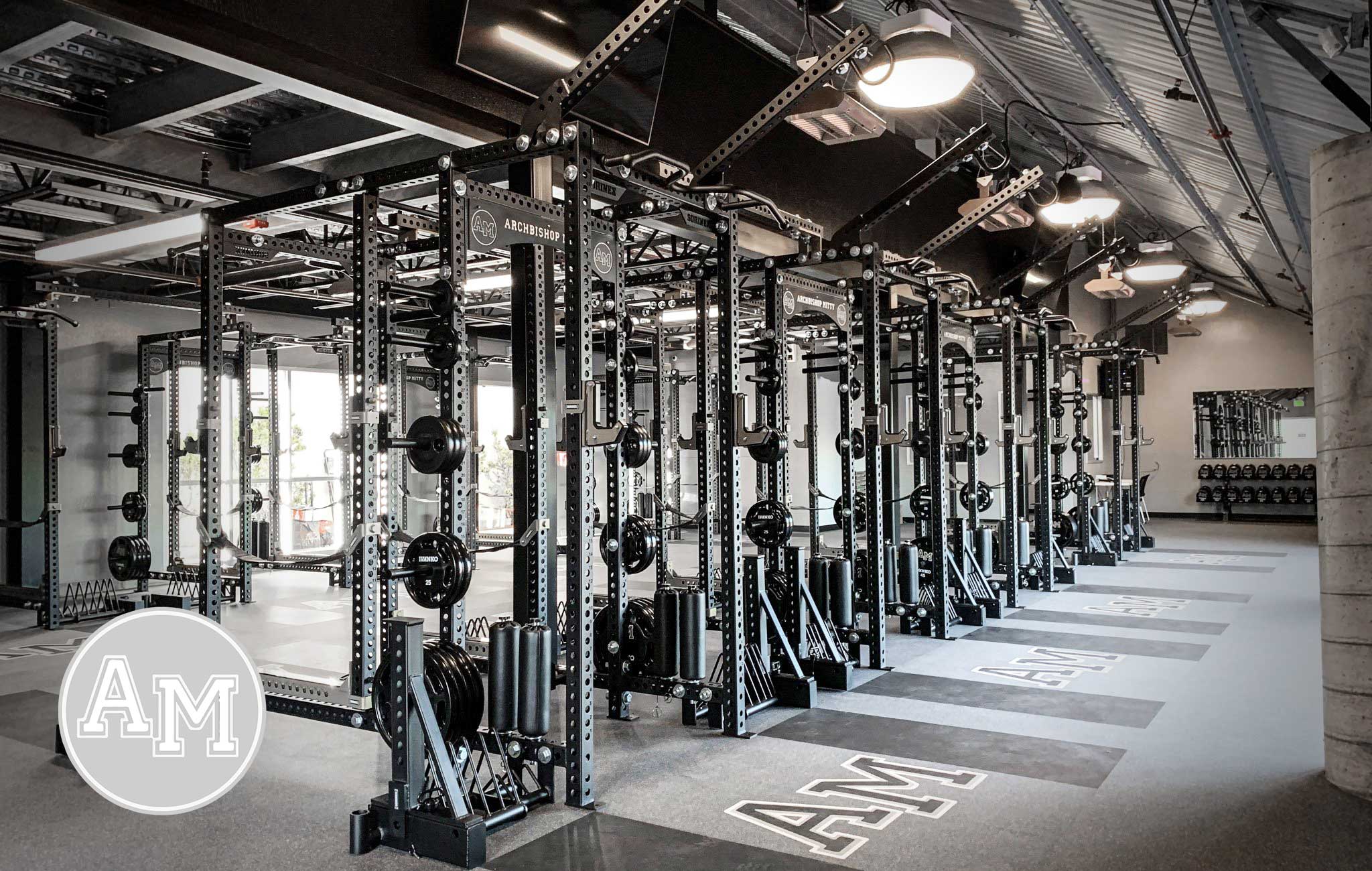 Archbishop Mitty High School Sorinex strength and conditioning facility