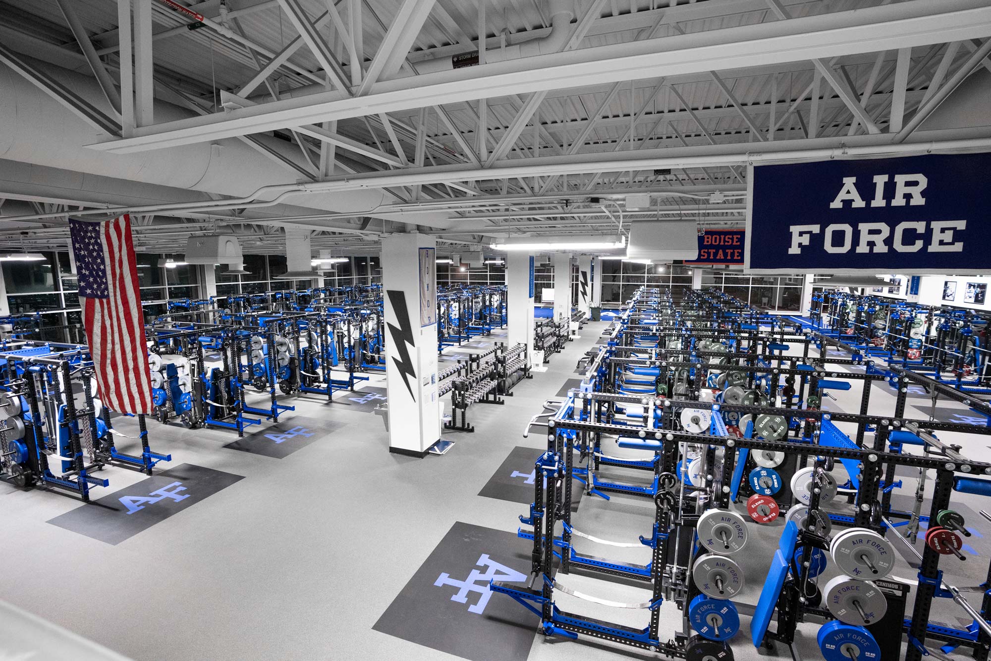 Air Force Academy Sorinex weight room