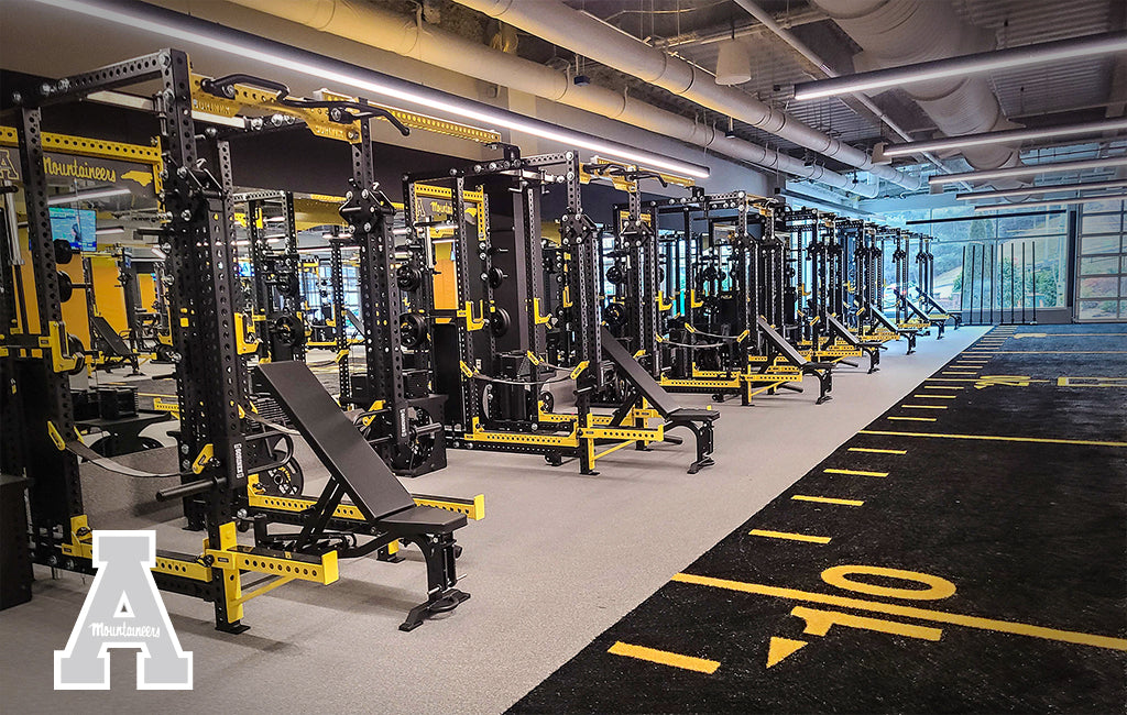 Appalachian State Sorinex strength and conditioning facility
