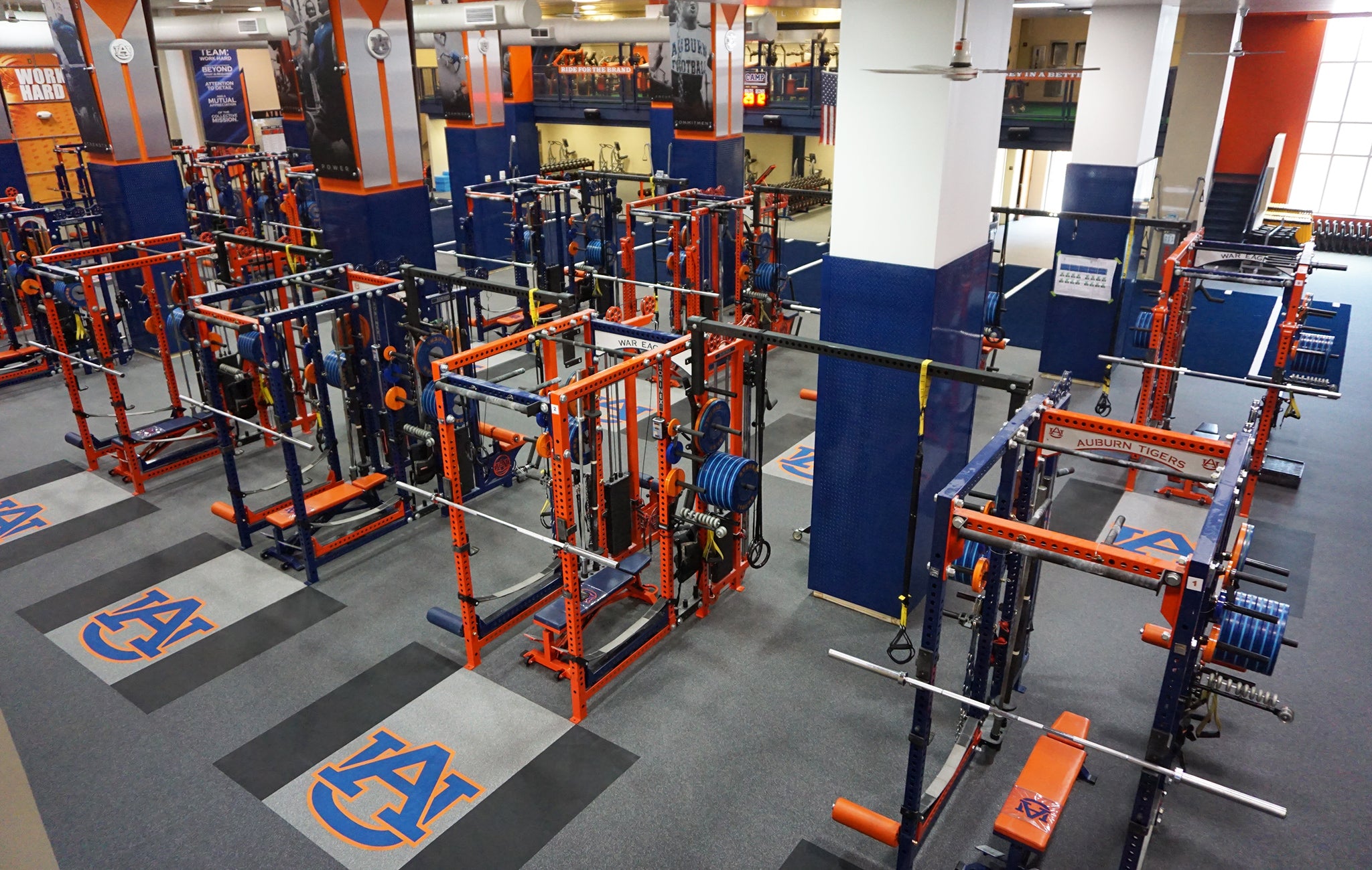 Auburn Weight Room