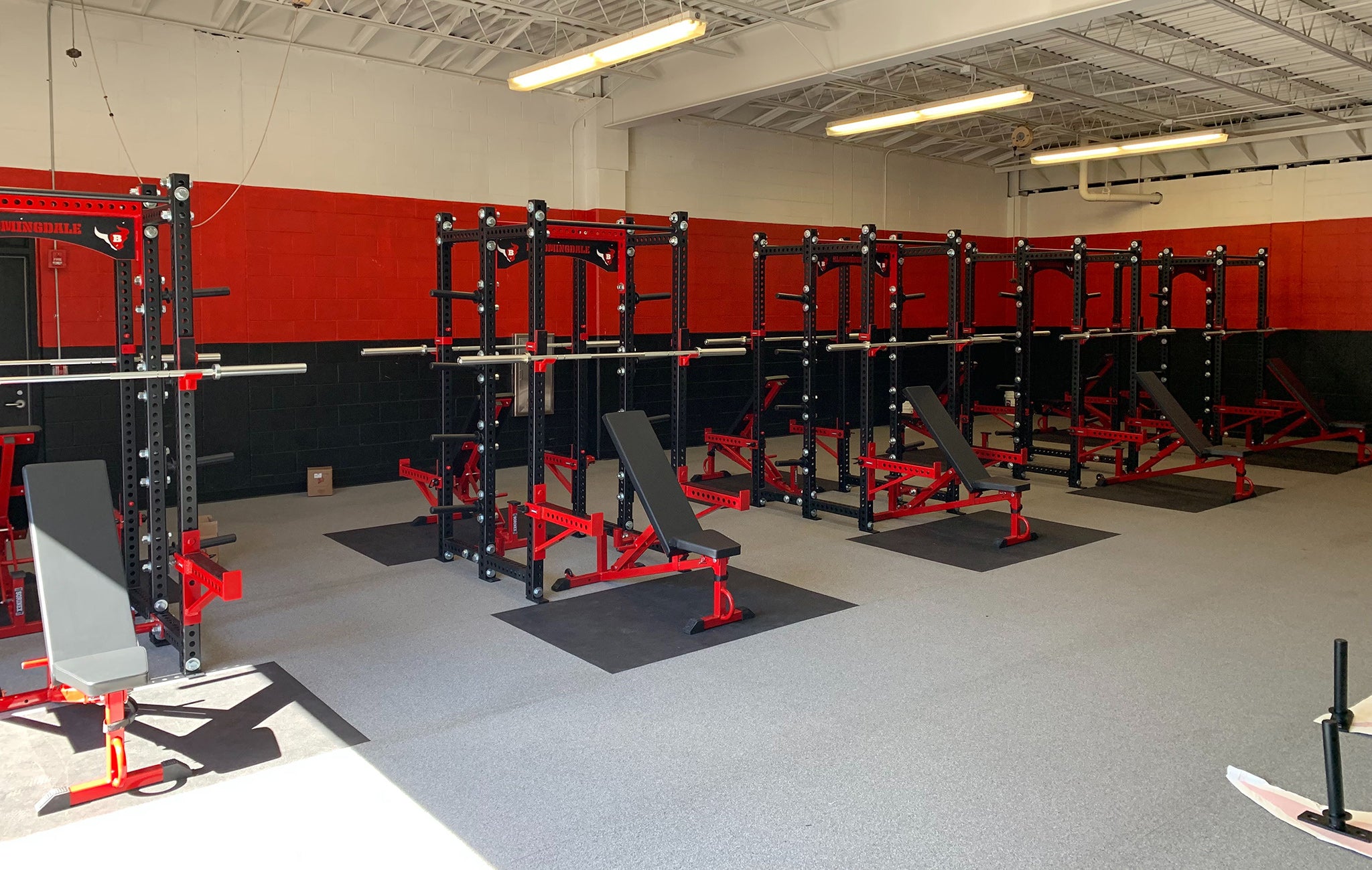 Bloomingdale High School weight room