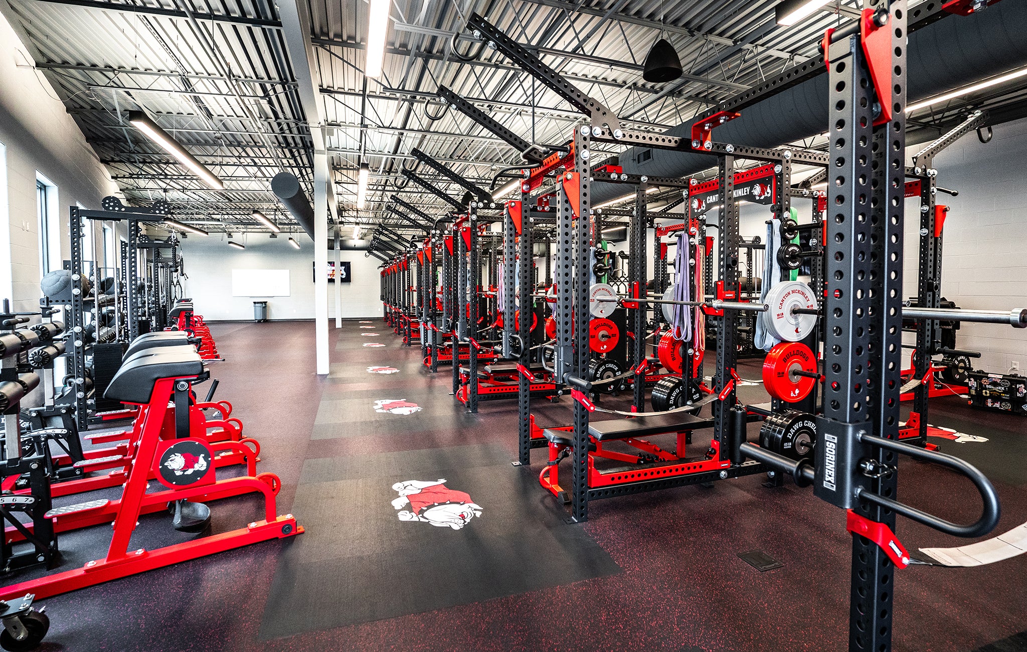 Canton McKinley High School Weight Room NFL Hall of Fame