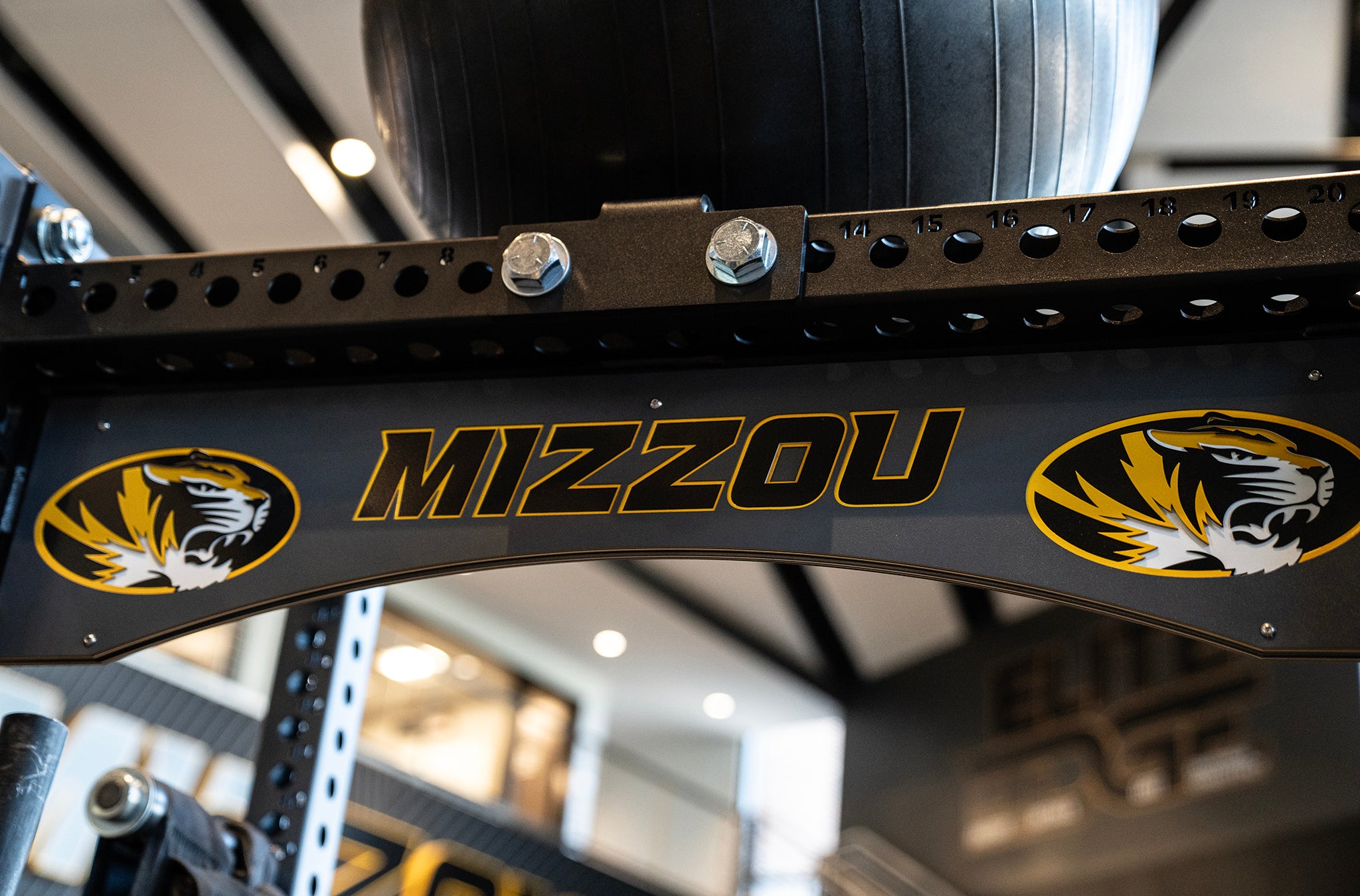 Mizzou Football Weight Room