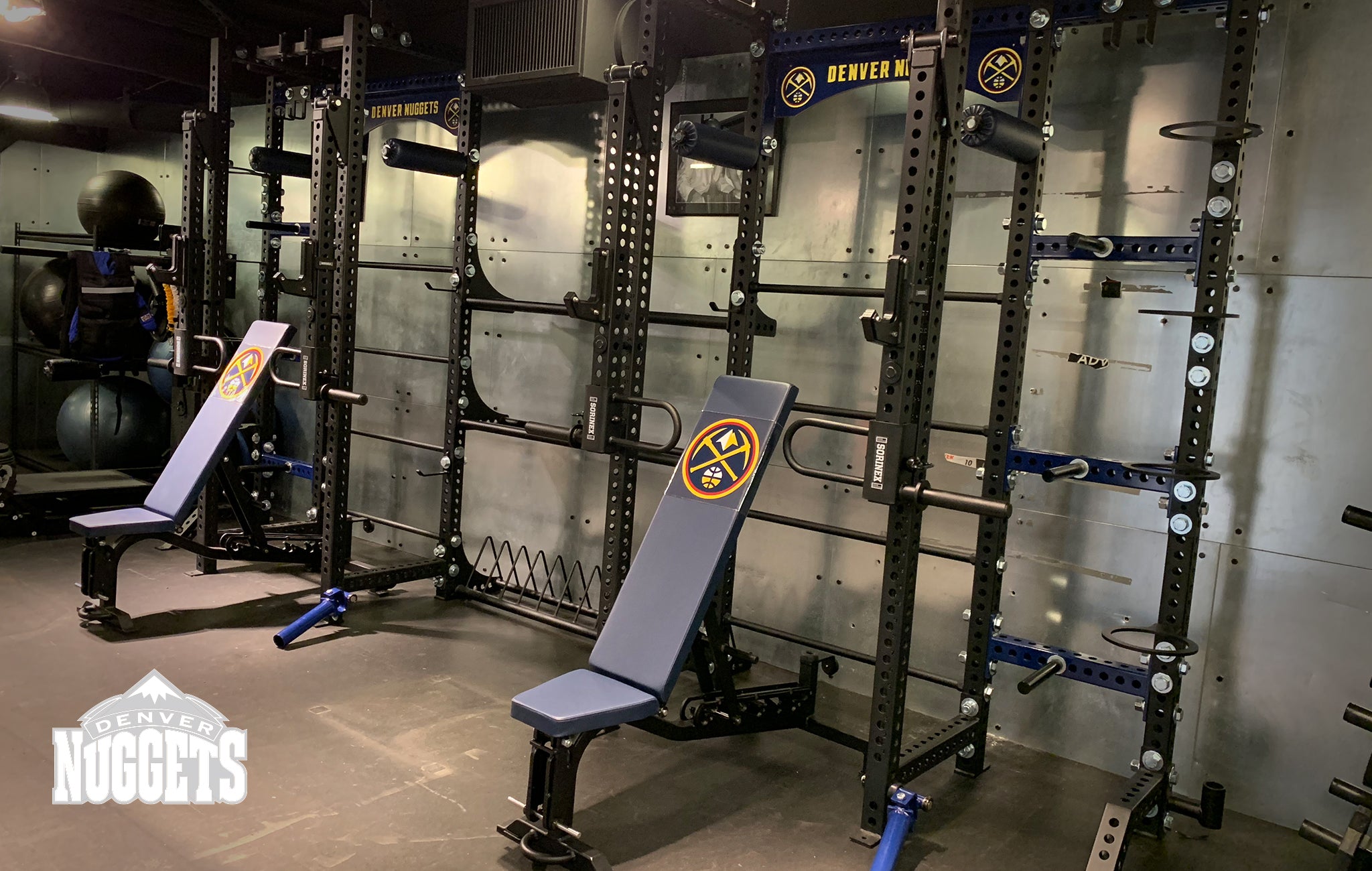 Denver Nuggets Sorinex strength and conditioning facility