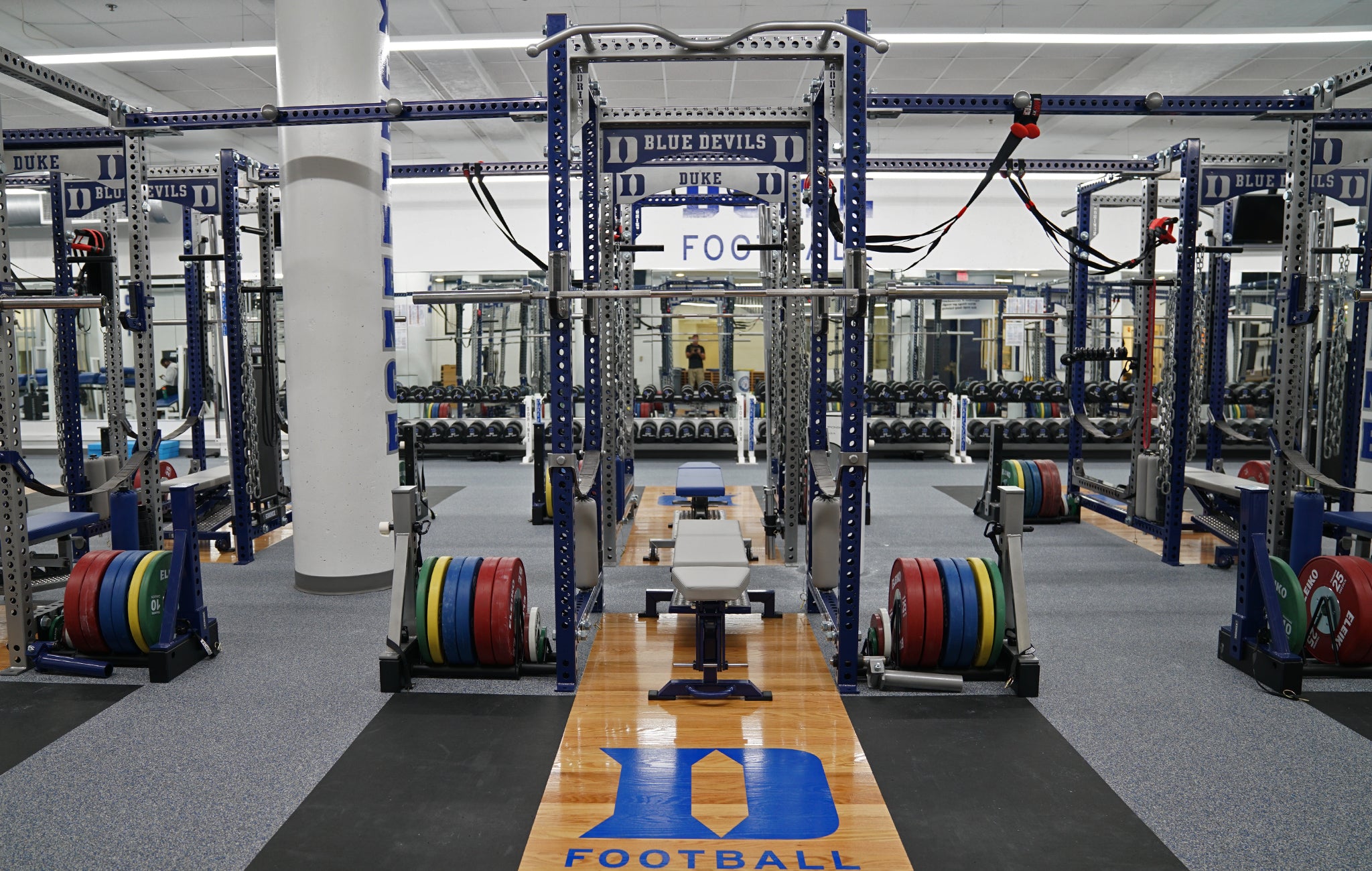 Duke Football strength and conditioning