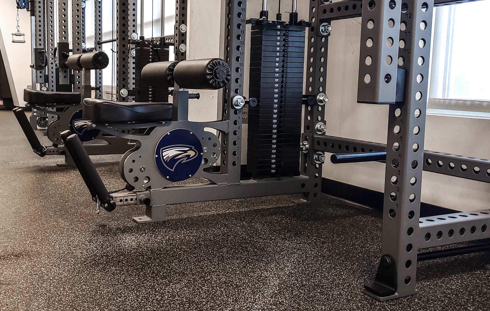 college strength training facilities