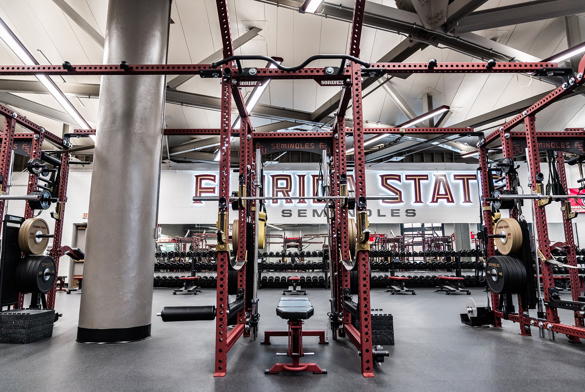 Florida State Football Weight Room