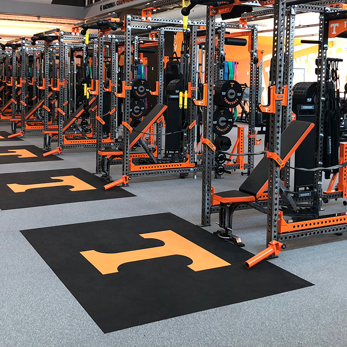 University of Tennessee Inlaid rubber Platforms
