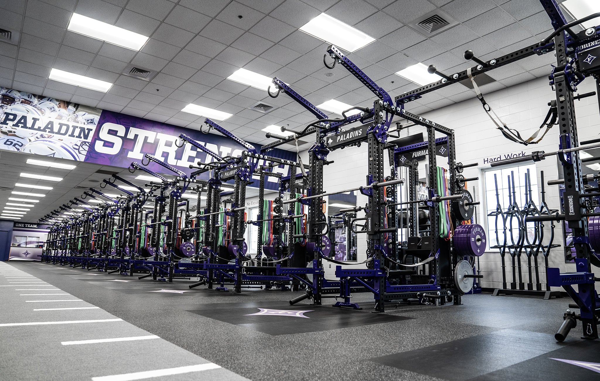 Furman University Sorinex Weight Room