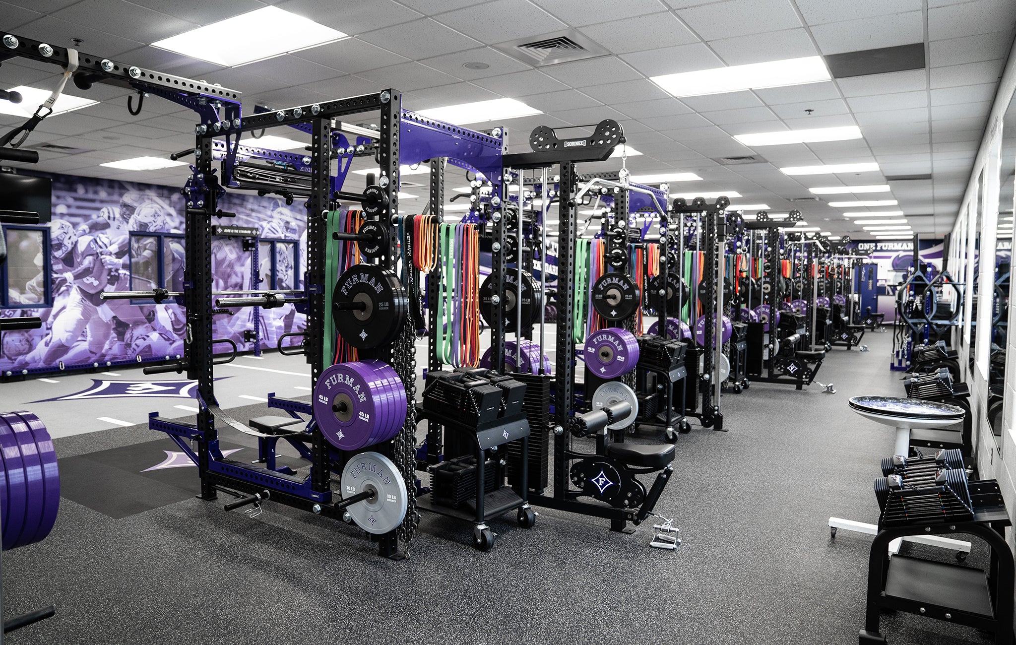 Furman University Sorinex Weight Room